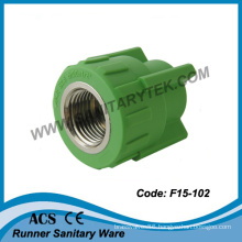 PPR Fitting - Straight Nipple Female Connector (F15-102)